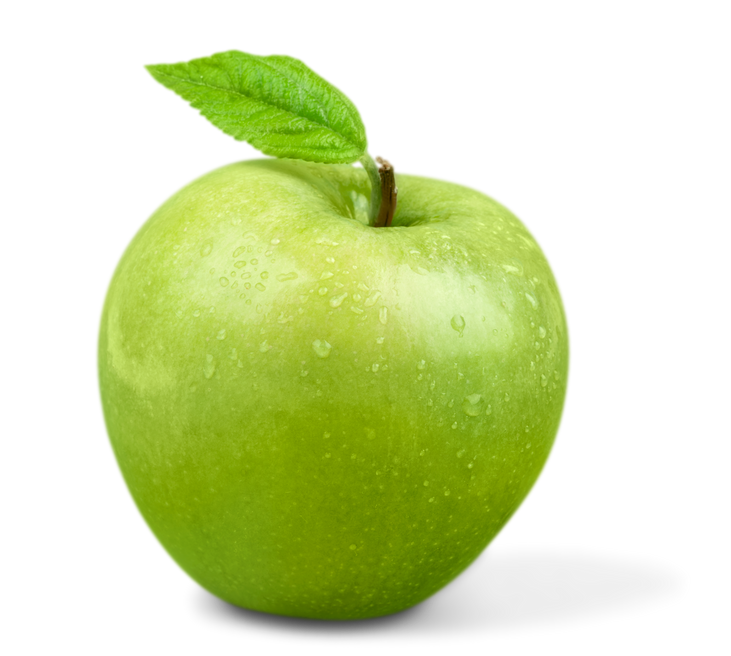 Green Apple Isolated